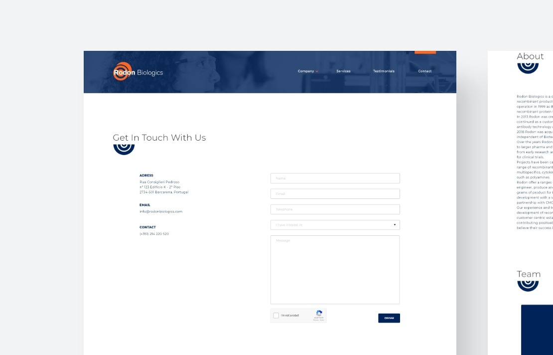 Multisnet desenvolvimento de website corporativo - Rodon Biologics (5)