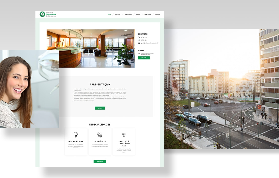 Multisnet desenvolvimento de website corporativo - Instituto de Estomatologia de Entrecampos (2)