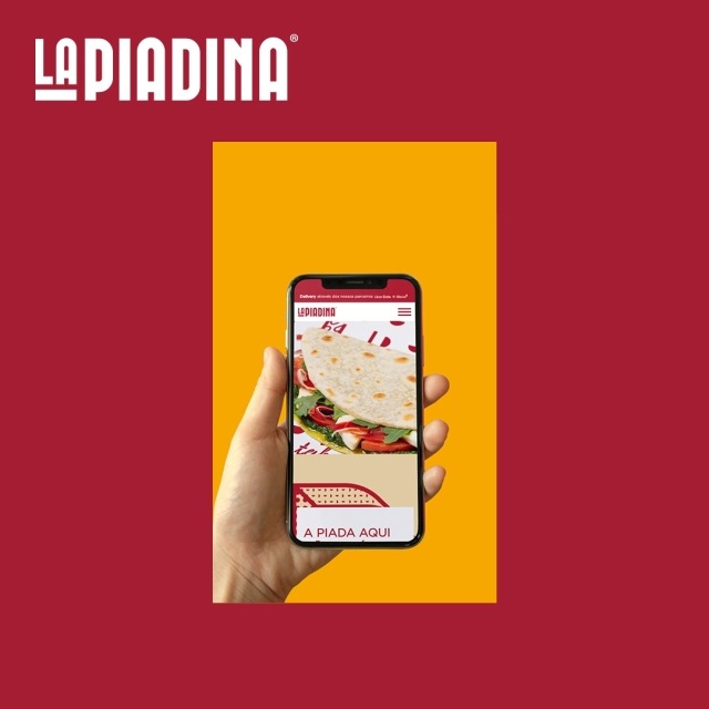 Projeto Multinset - Website corporativo + catálogo de produtos La Piadina