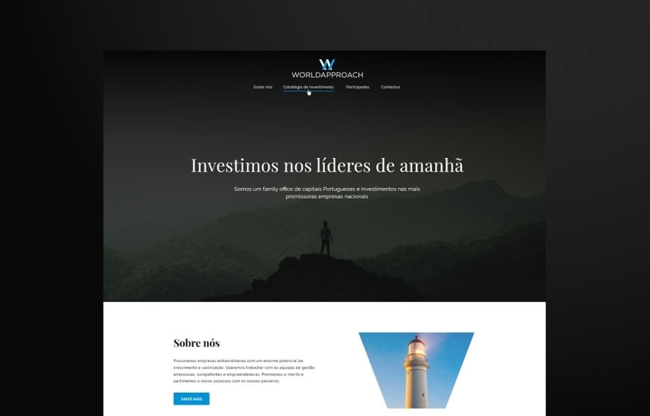 Projeto Multinset - Website corporativo Worldapproach